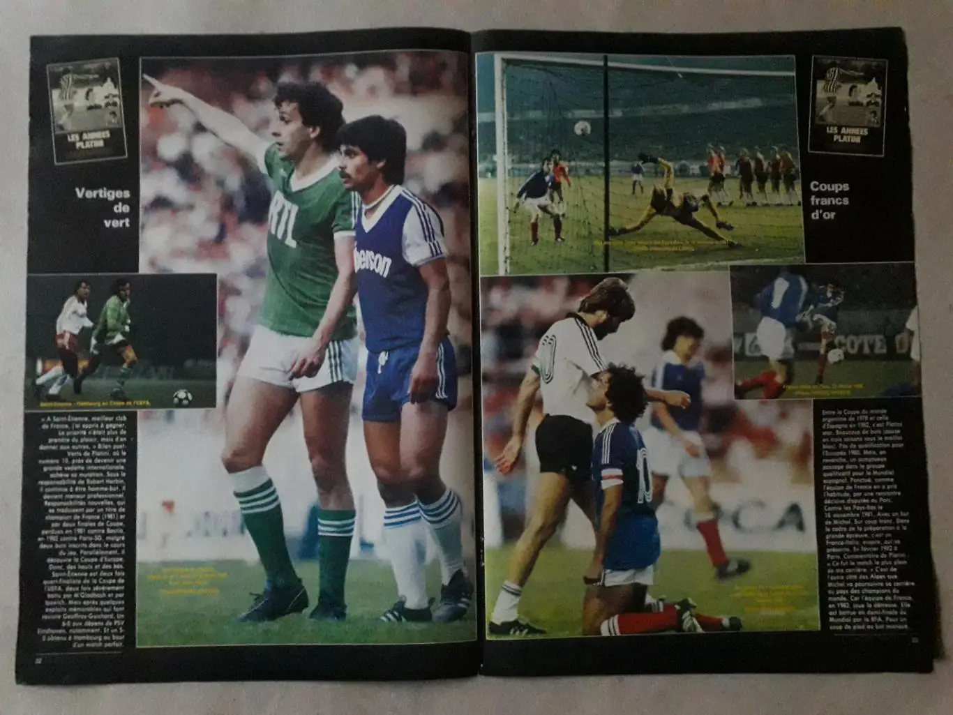 Приложение A3 из журнала France Football - Platini 2