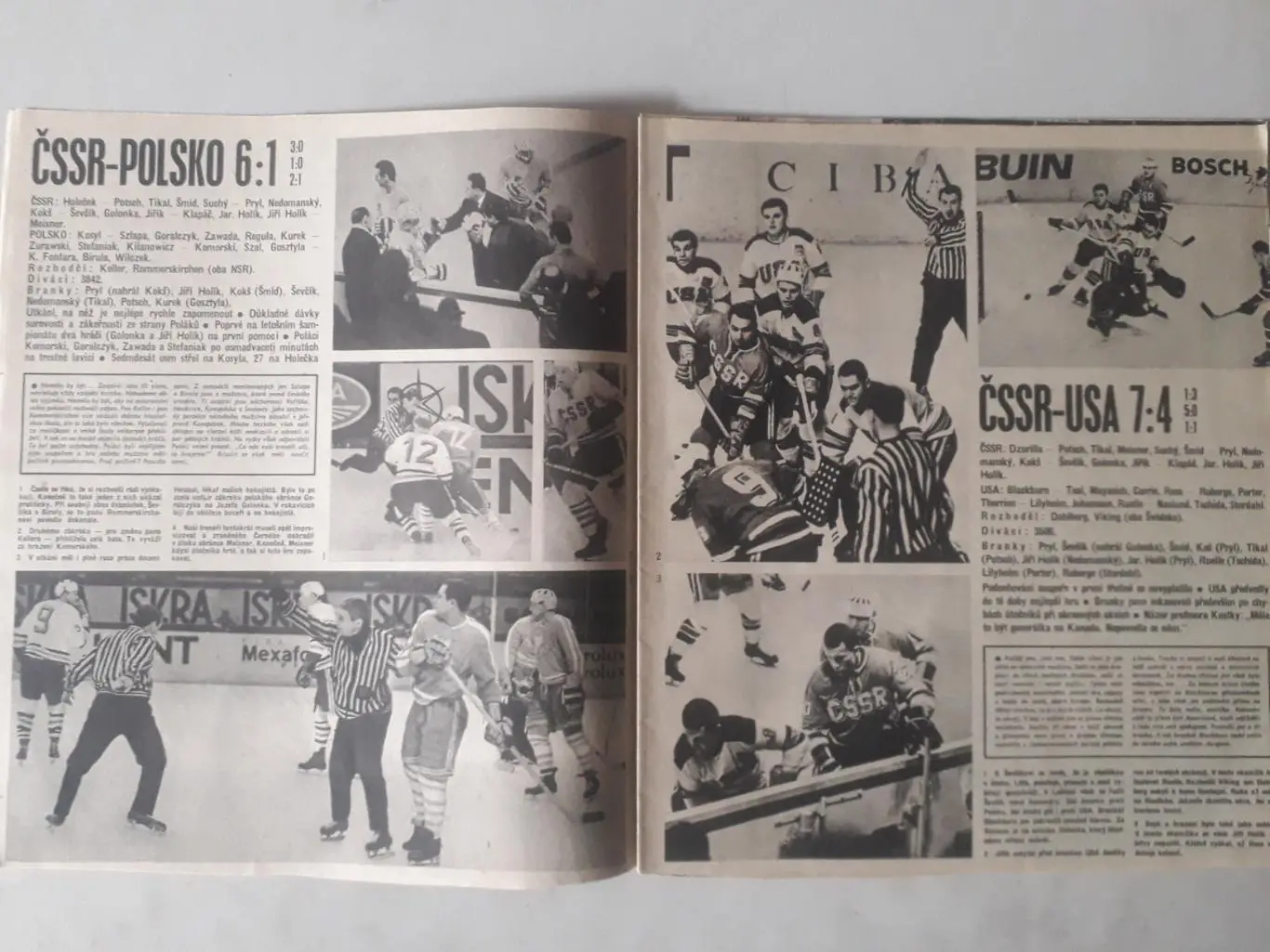 Журнал Stadion — специальный выпуск к чемпионату мира по хоккею 1966 го 1