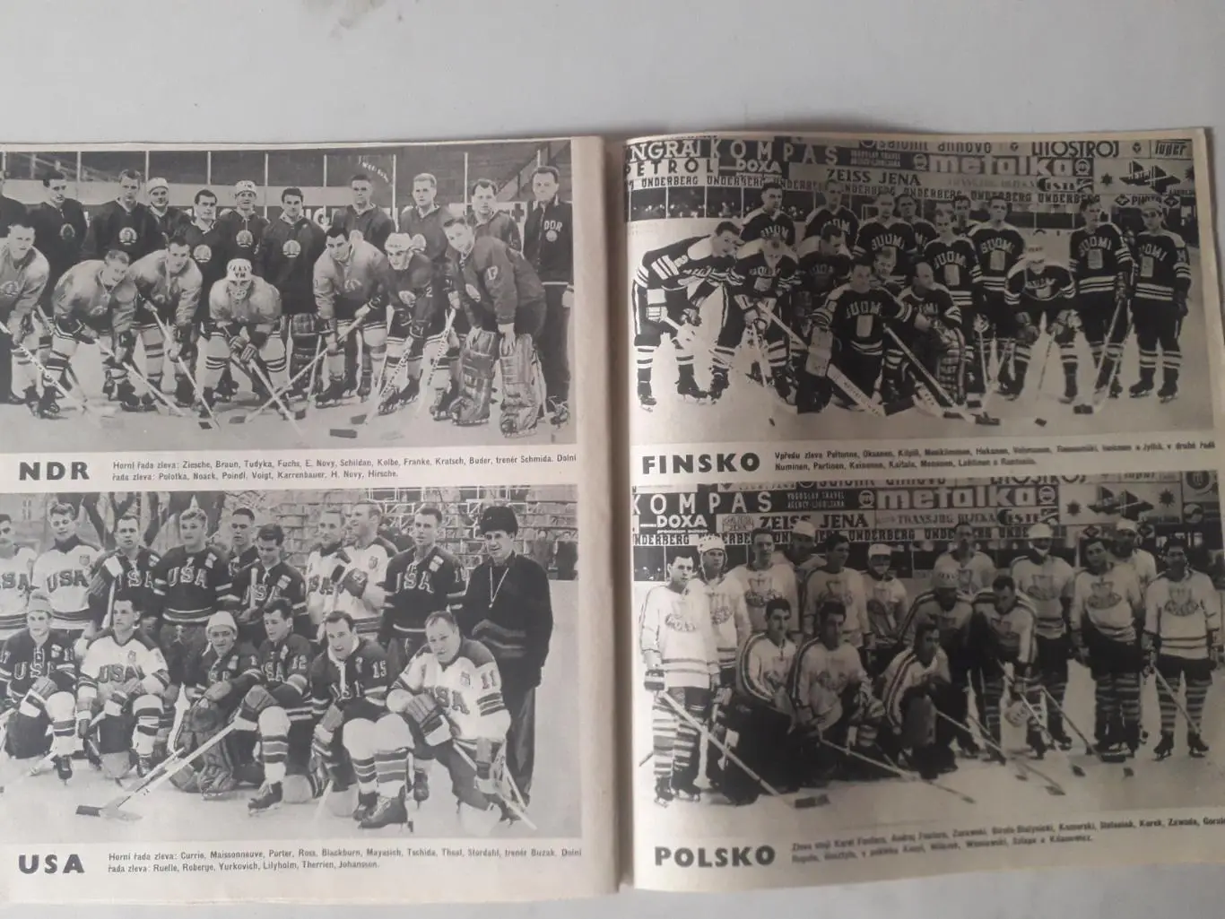 Журнал Stadion — специальный выпуск к чемпионату мира по хоккею 1966 го 5