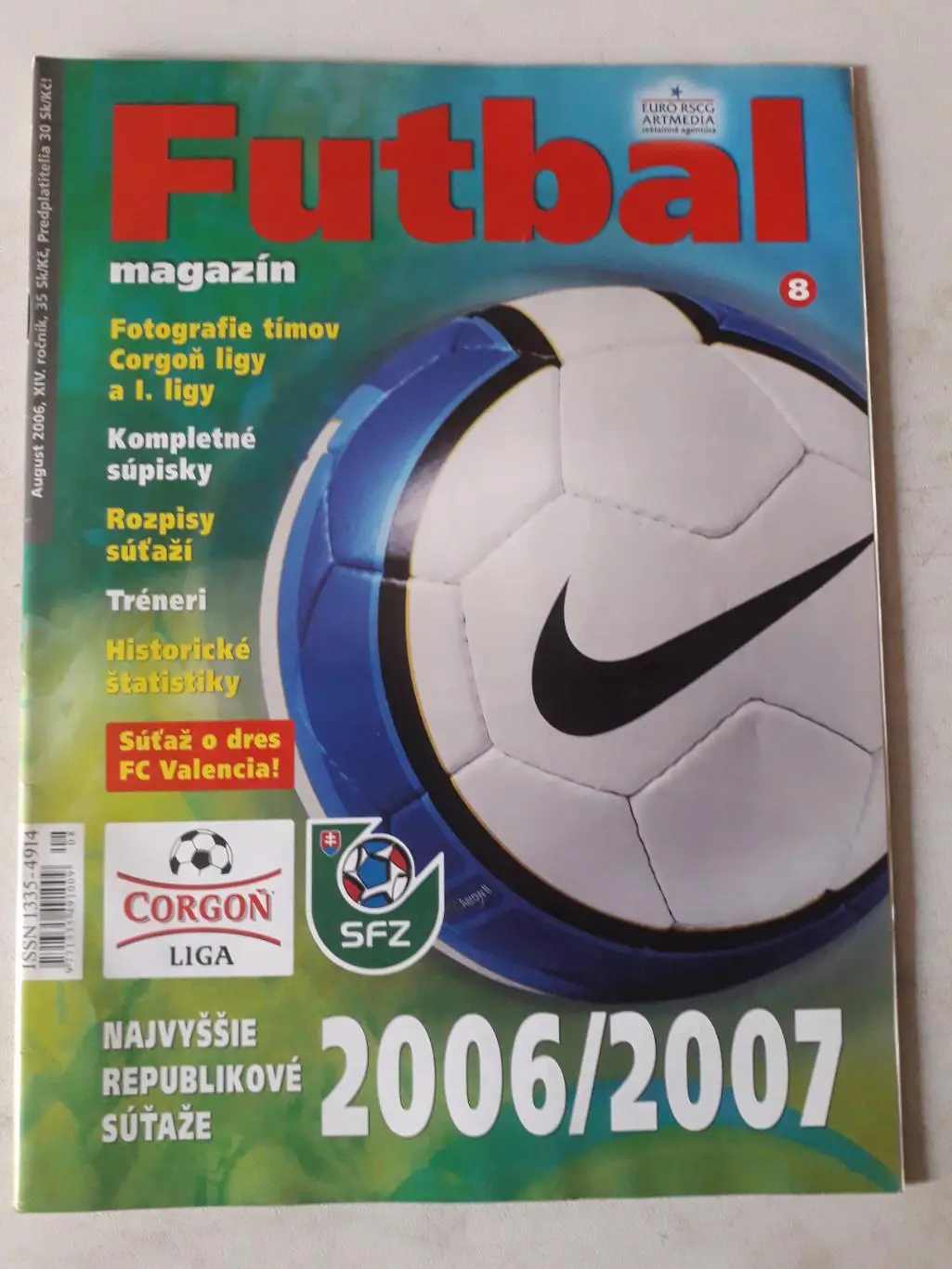 Futbal magazin 8/2006