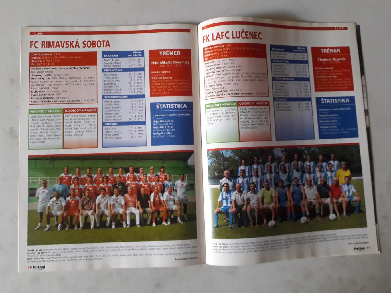 Futbal magazin 8/2006 4