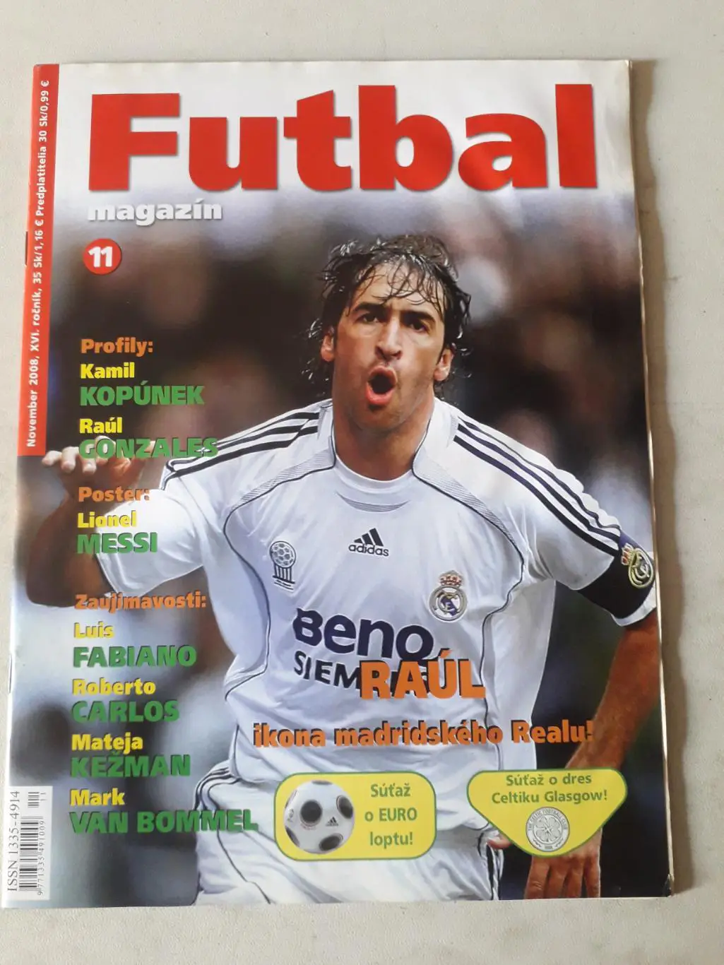 Futbal magazin 11/2008