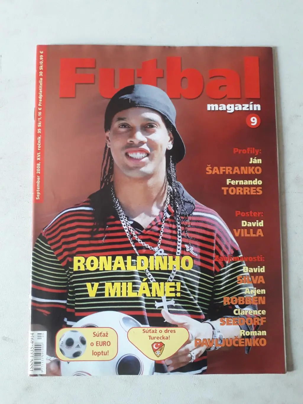 Futbal magazin 9/2008