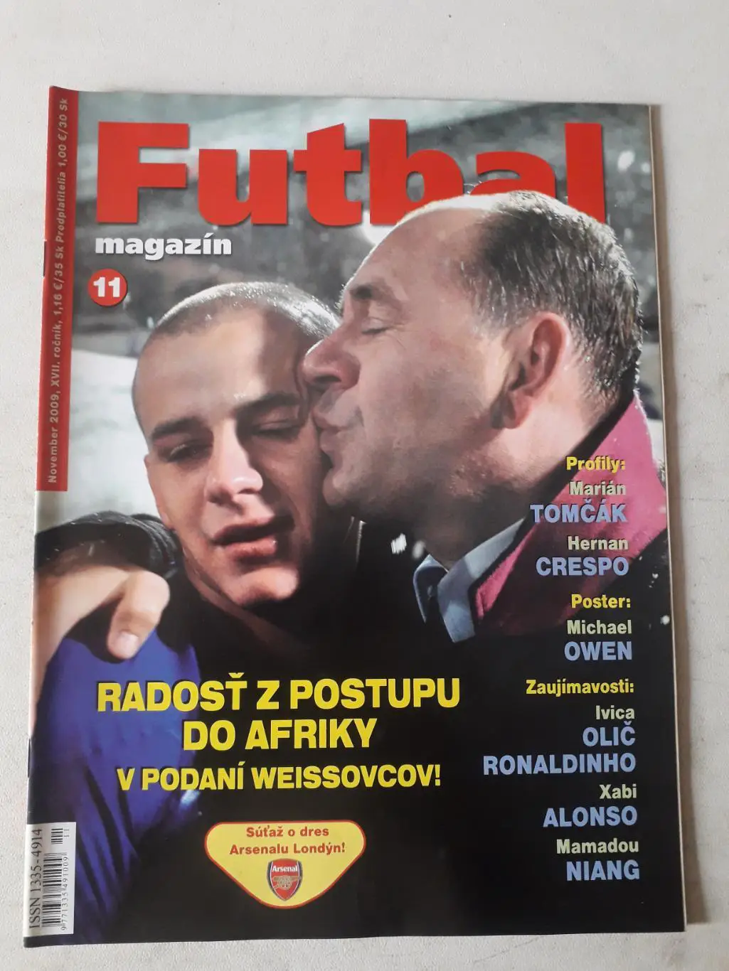 Futbal magazin 11/2009