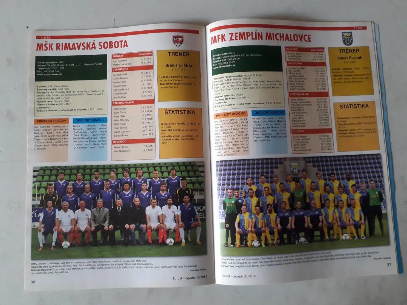 Futbal magazin 8/2012 4