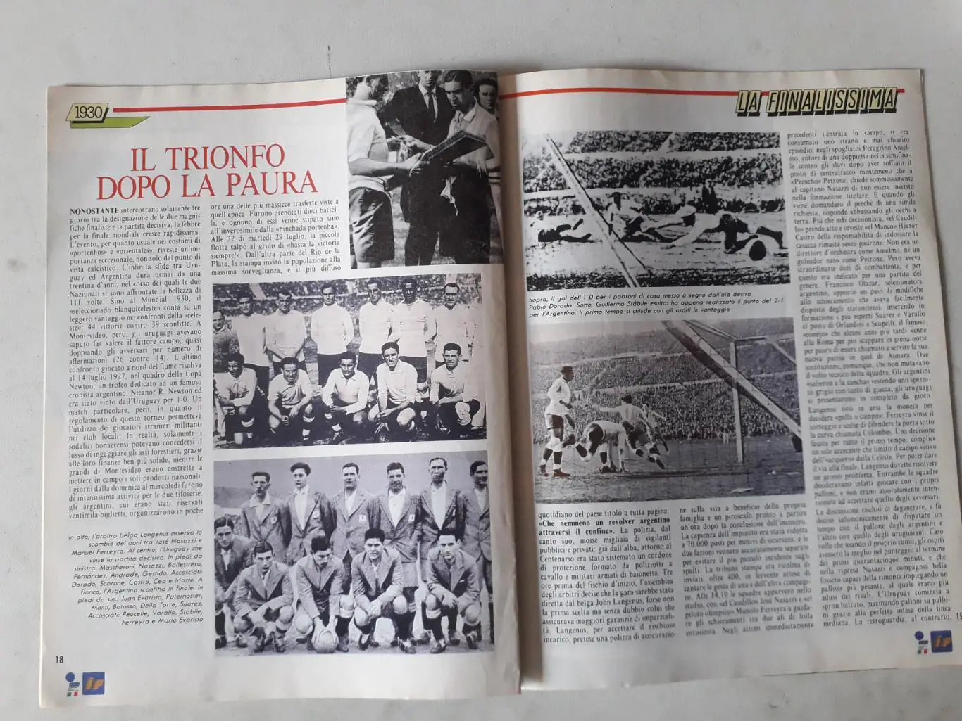 GS- La Storia dei Mondiali 1930 1