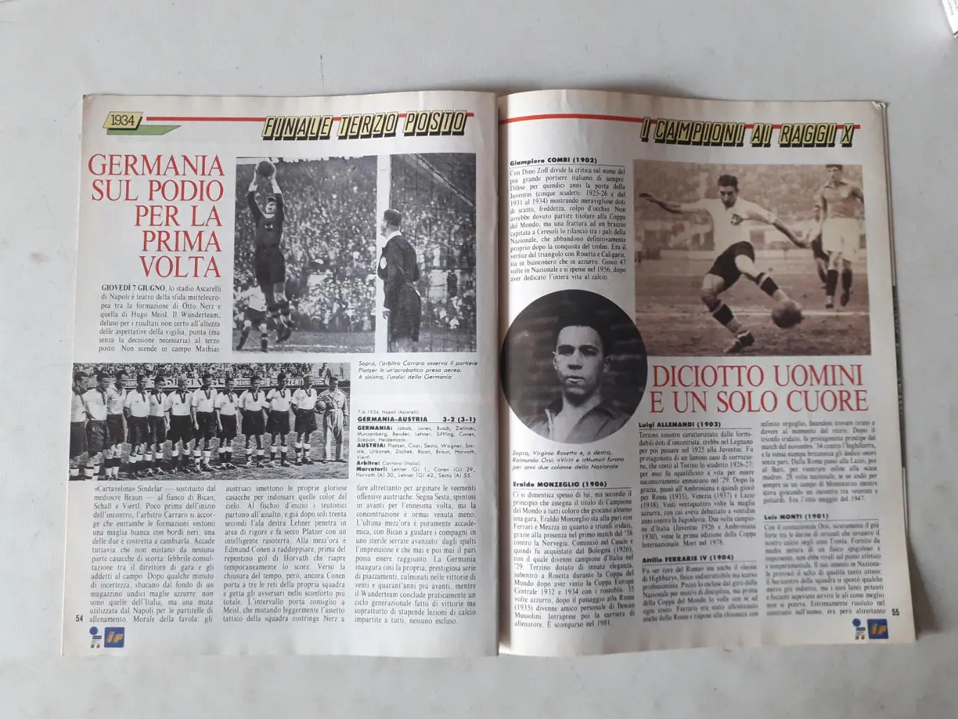 GS- La Storia dei Mondiali 1934 1