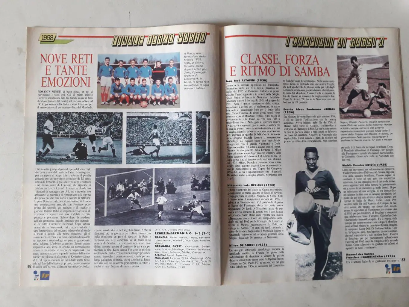 GS- La Storia dei Mondiali 1958 1