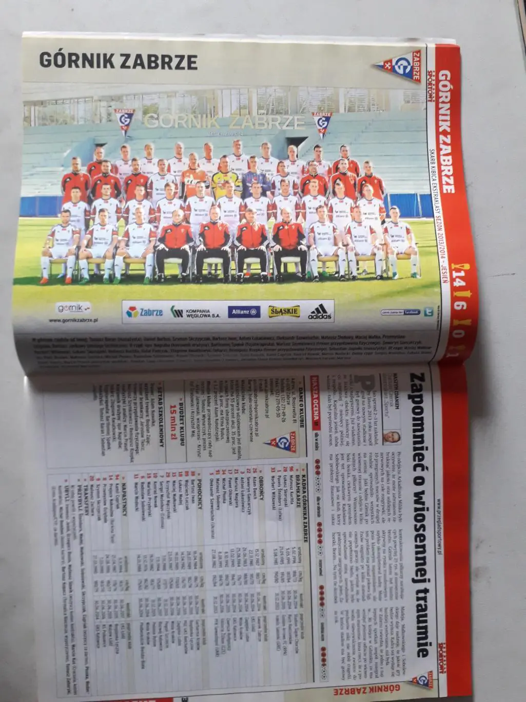 Skarb Kibica- 1-я Польская лига 2013/14 3