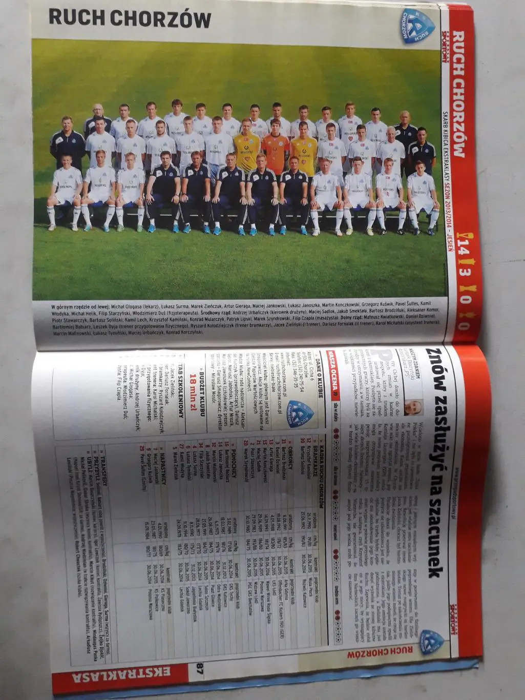 Skarb Kibica- 1-я Польская лига 2013/14 4