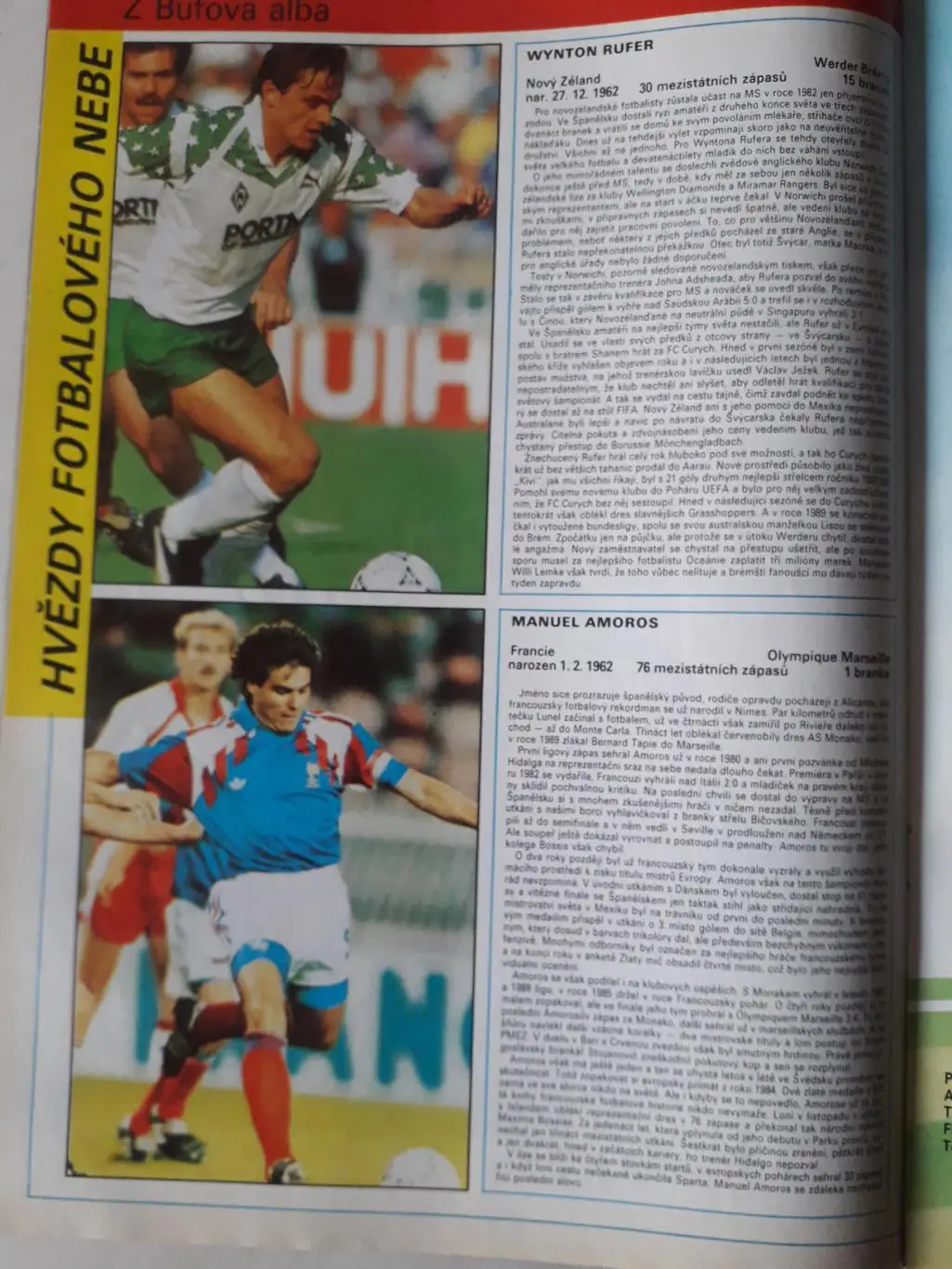 Fotbal sport 2/1992 3