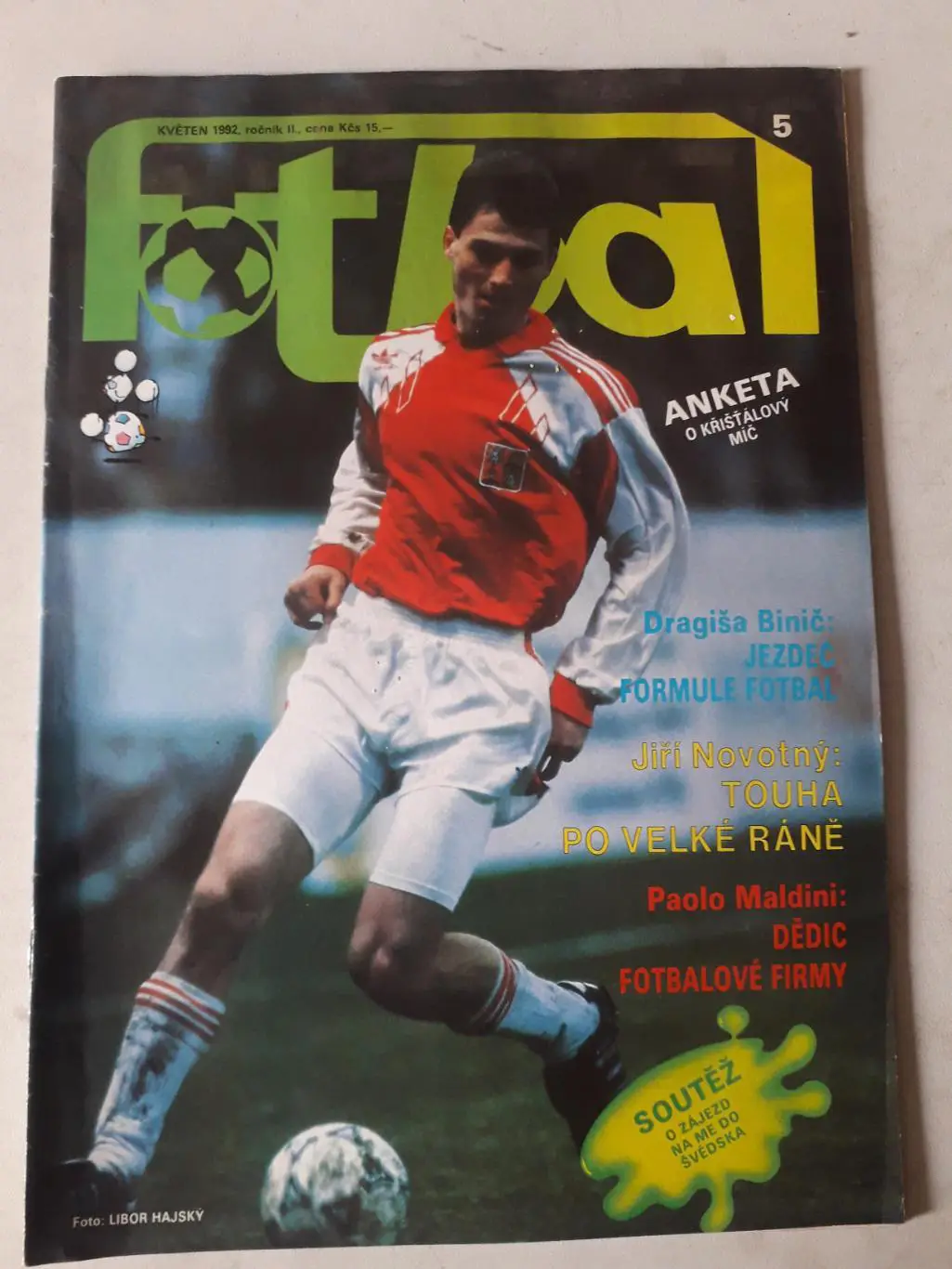 Fotbal sport 5/1992