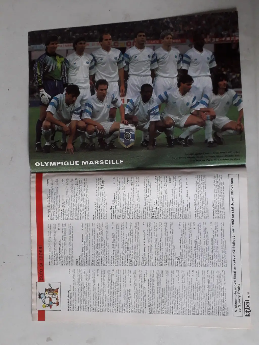 Fotbal sport 5/1992 7