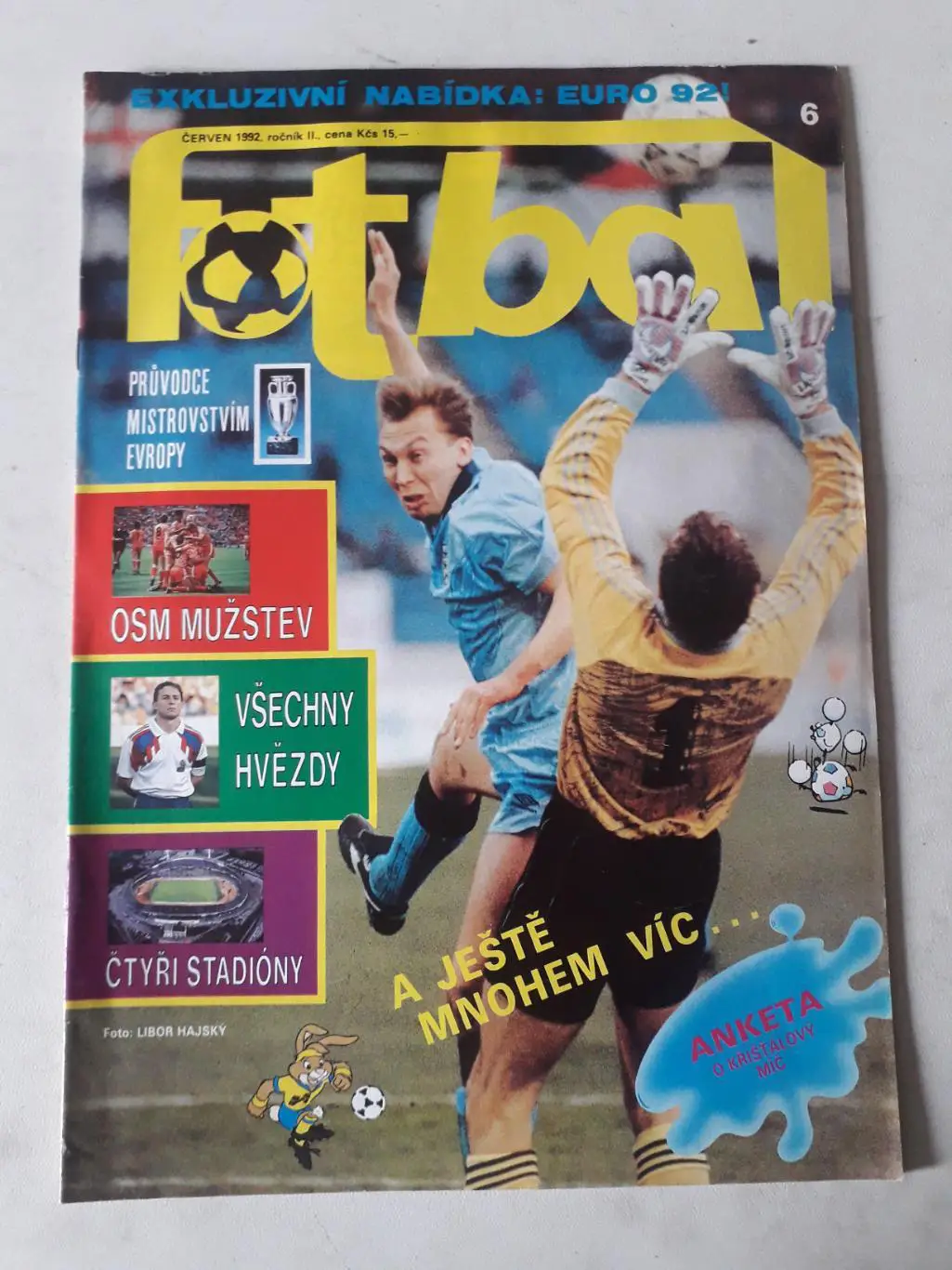Fotbal sport 6/1992