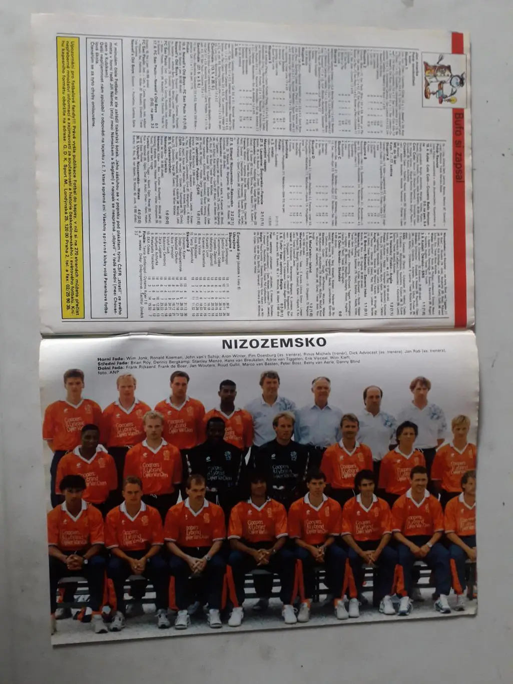 Fotbal sport 9/1992 6