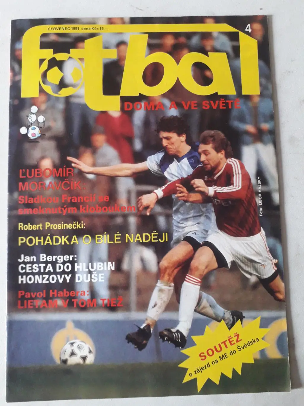 Fotbal sport 4/1991
