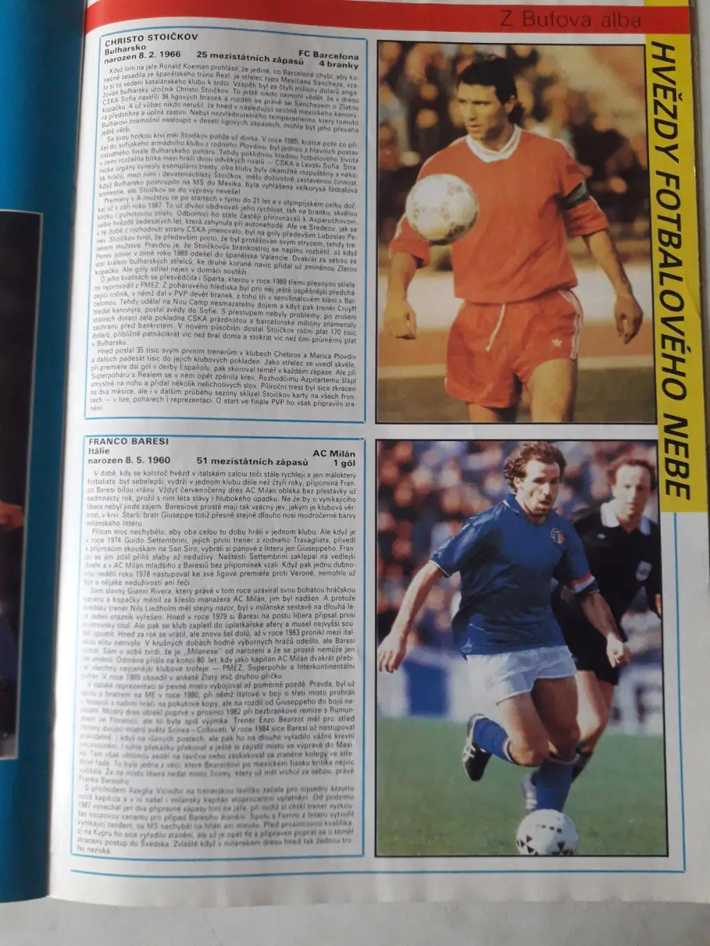 Fotbal sport 4/1991 5