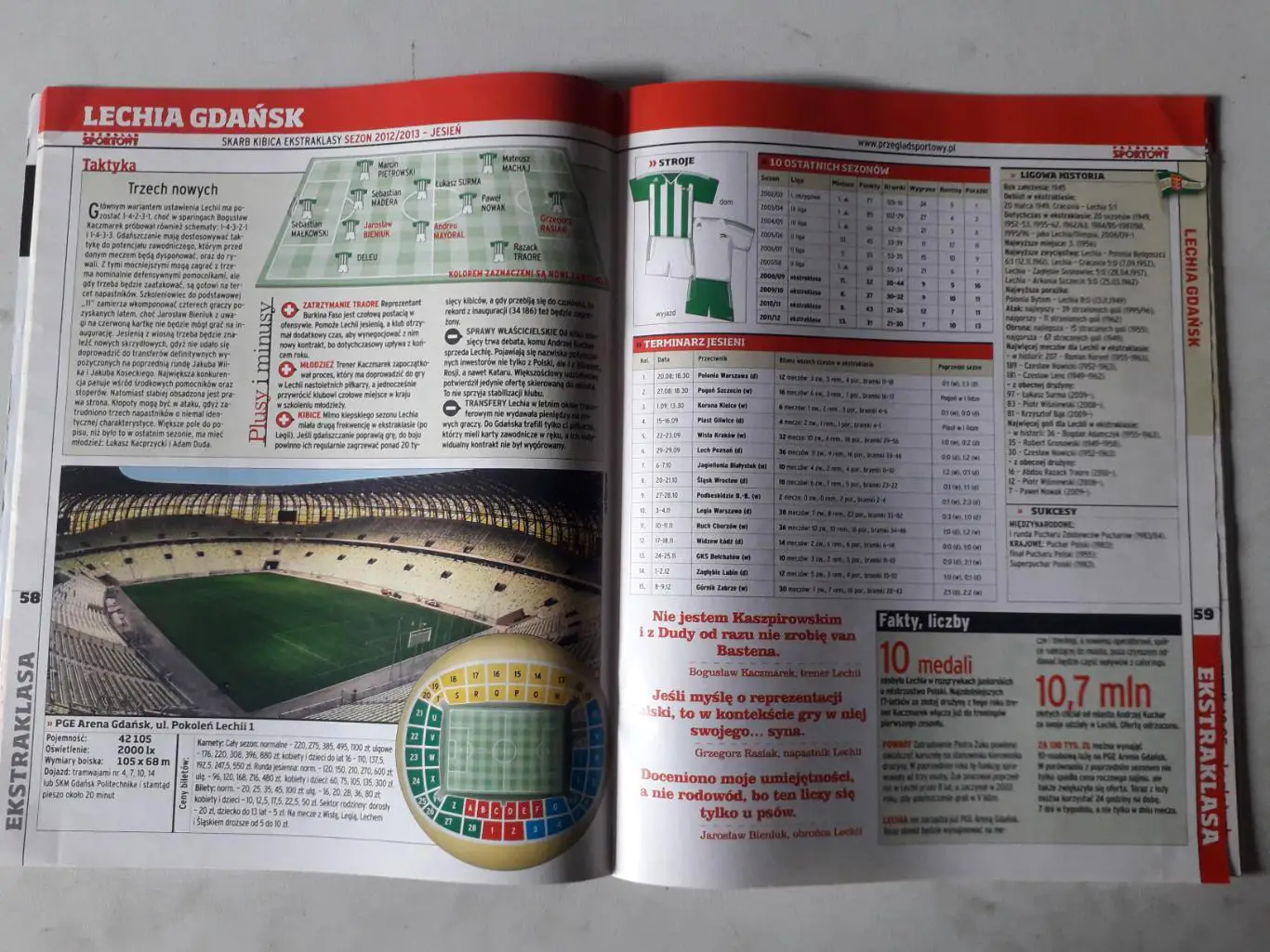 Skarb Kibica - 1-я Польская лига 2012/13 - Осень 2