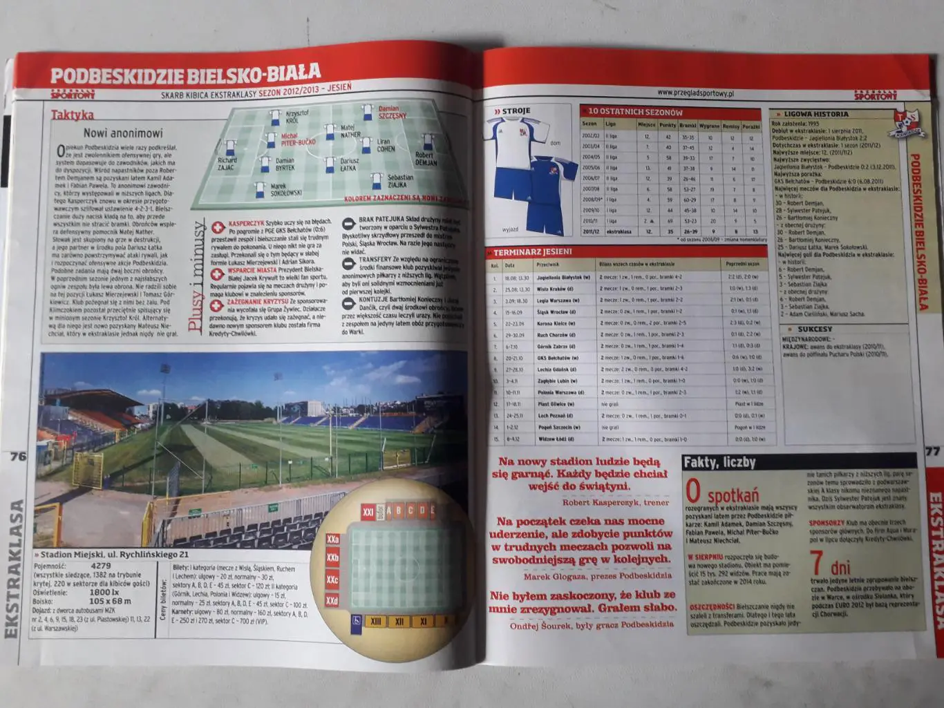 Skarb Kibica - 1-я Польская лига 2012/13 - Осень 5