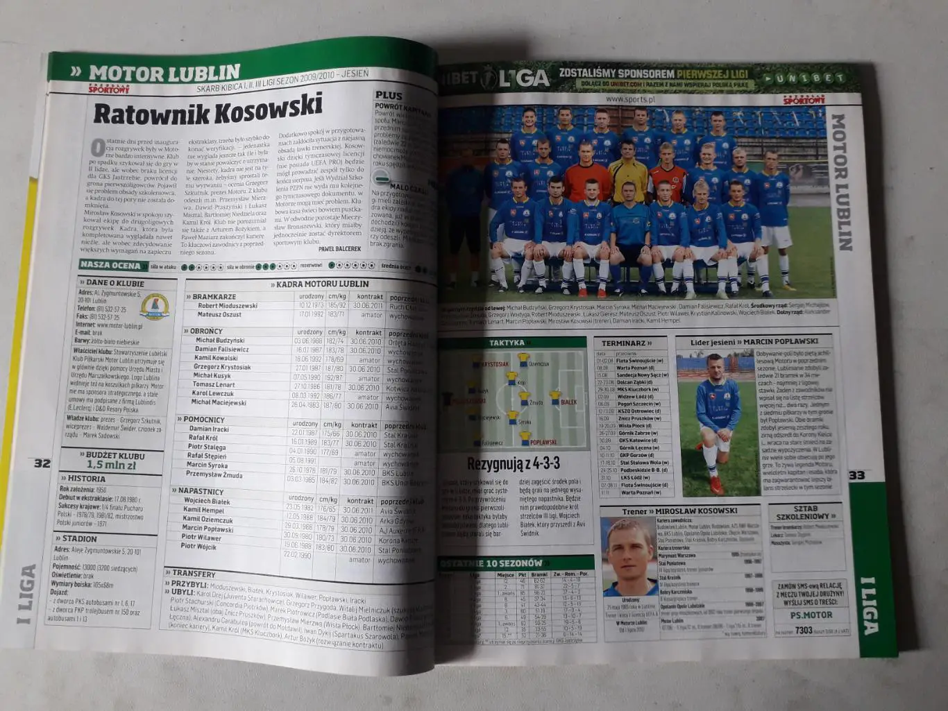 Skarb Kibica - 2-я Польская лига 2009/10 - Осень 3