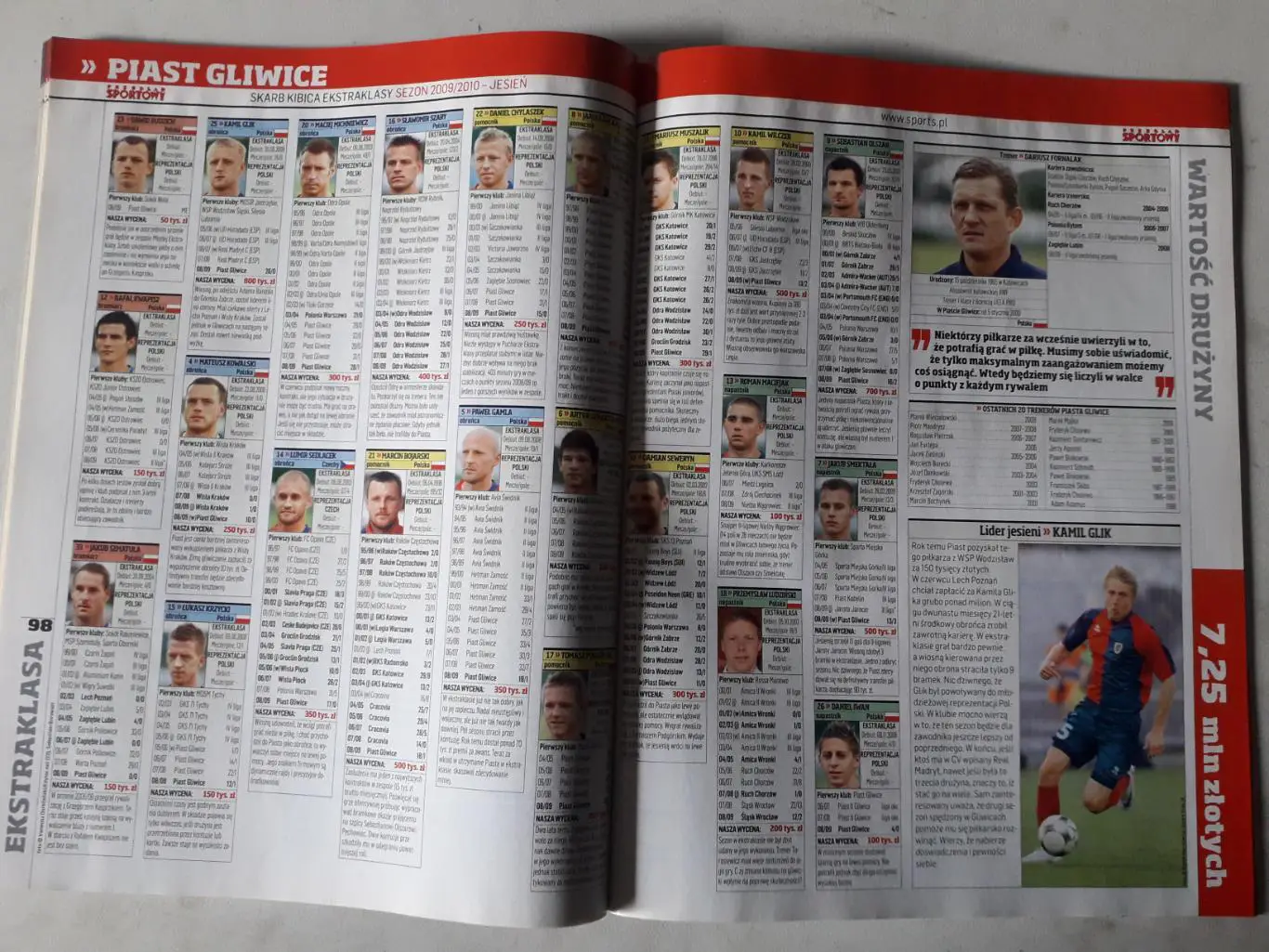 Skarb Kibica - 1-я Польская лига 2009/10 - Осень 6