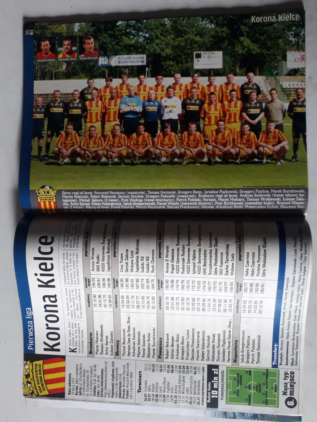 Vademecum Kibica - 1-я и 2-я Польская лига 2005/06- 1