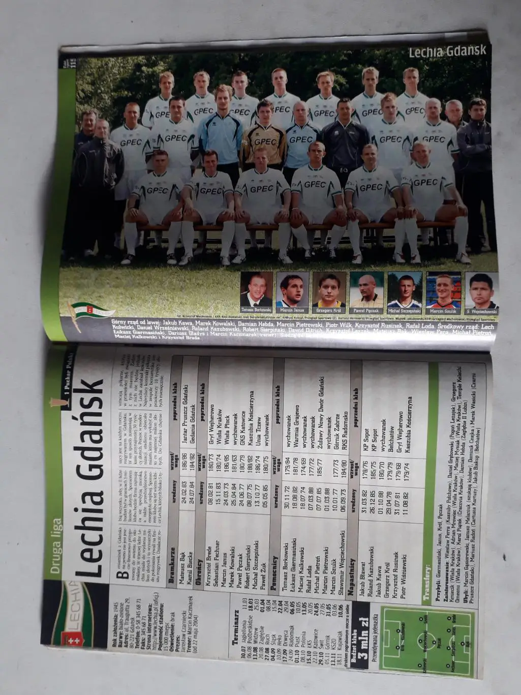 Vademecum Kibica - 1-я и 2-я Польская лига 2005/06- 4