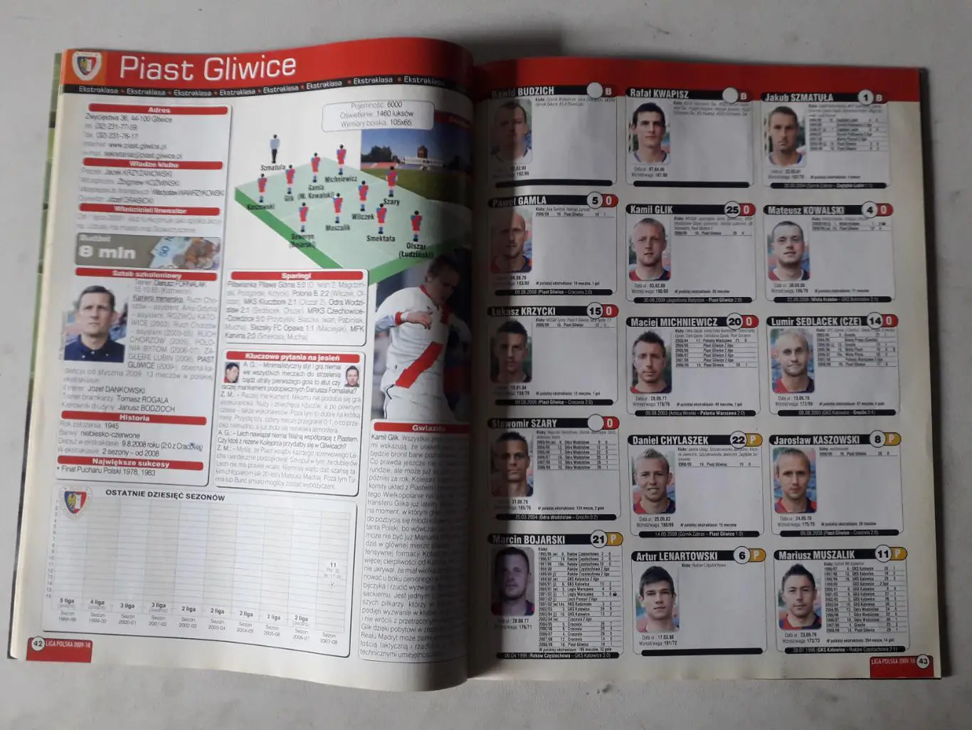 Pilka Nozna- 1-я Польская лига 2009/10 - осень 2