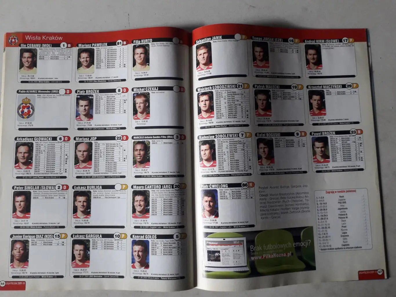 Pilka Nozna- 1-я Польская лига 2009/10 - осень 3