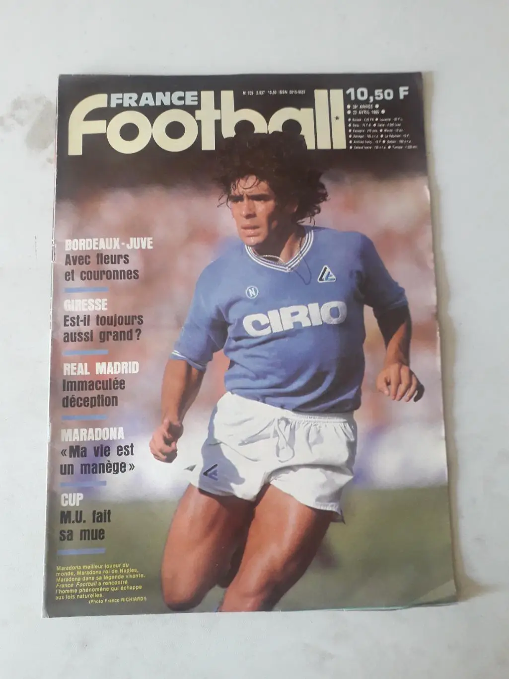 France Football 1985 nr.2037