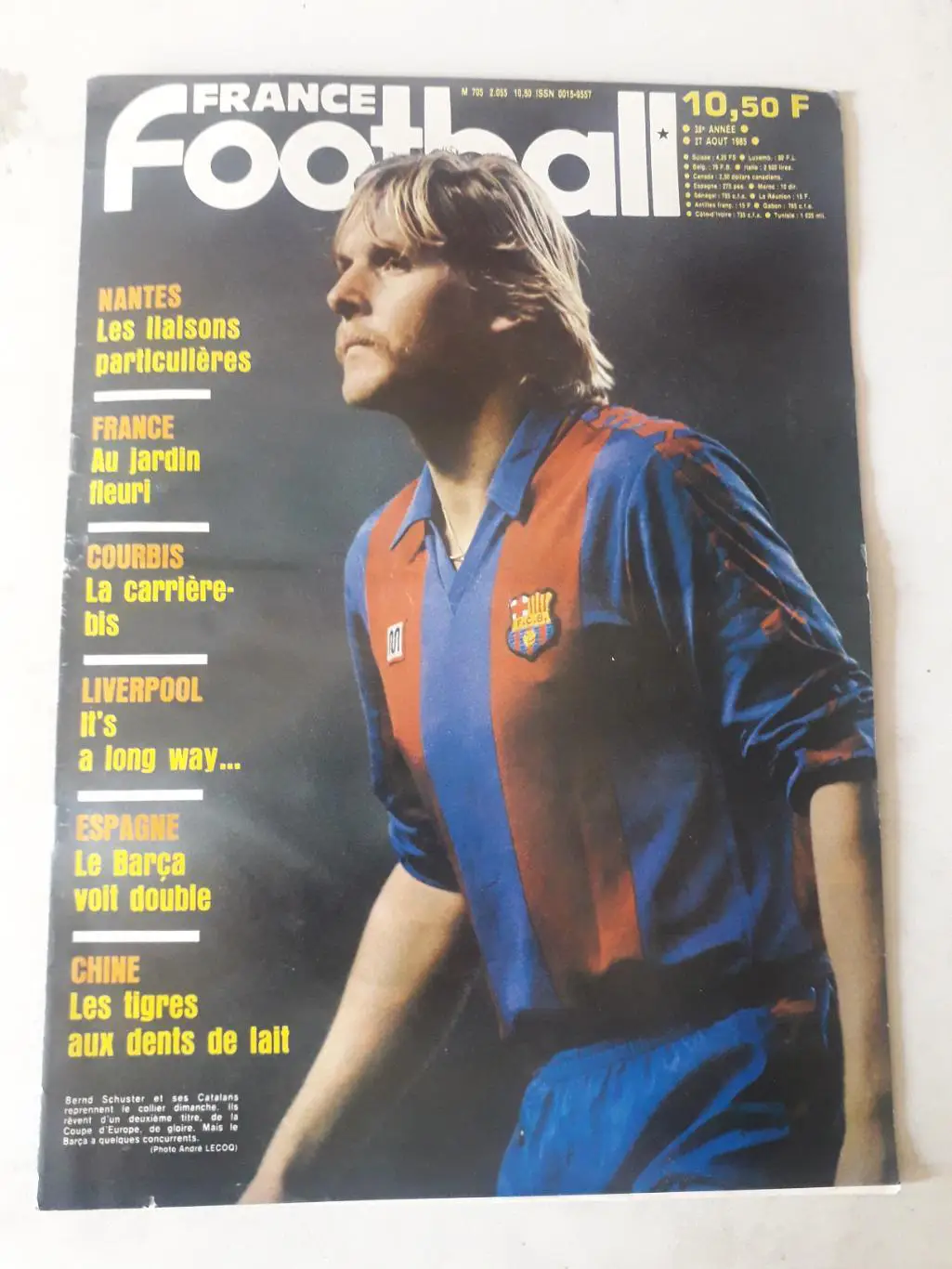 France Football 1985 nr.2055