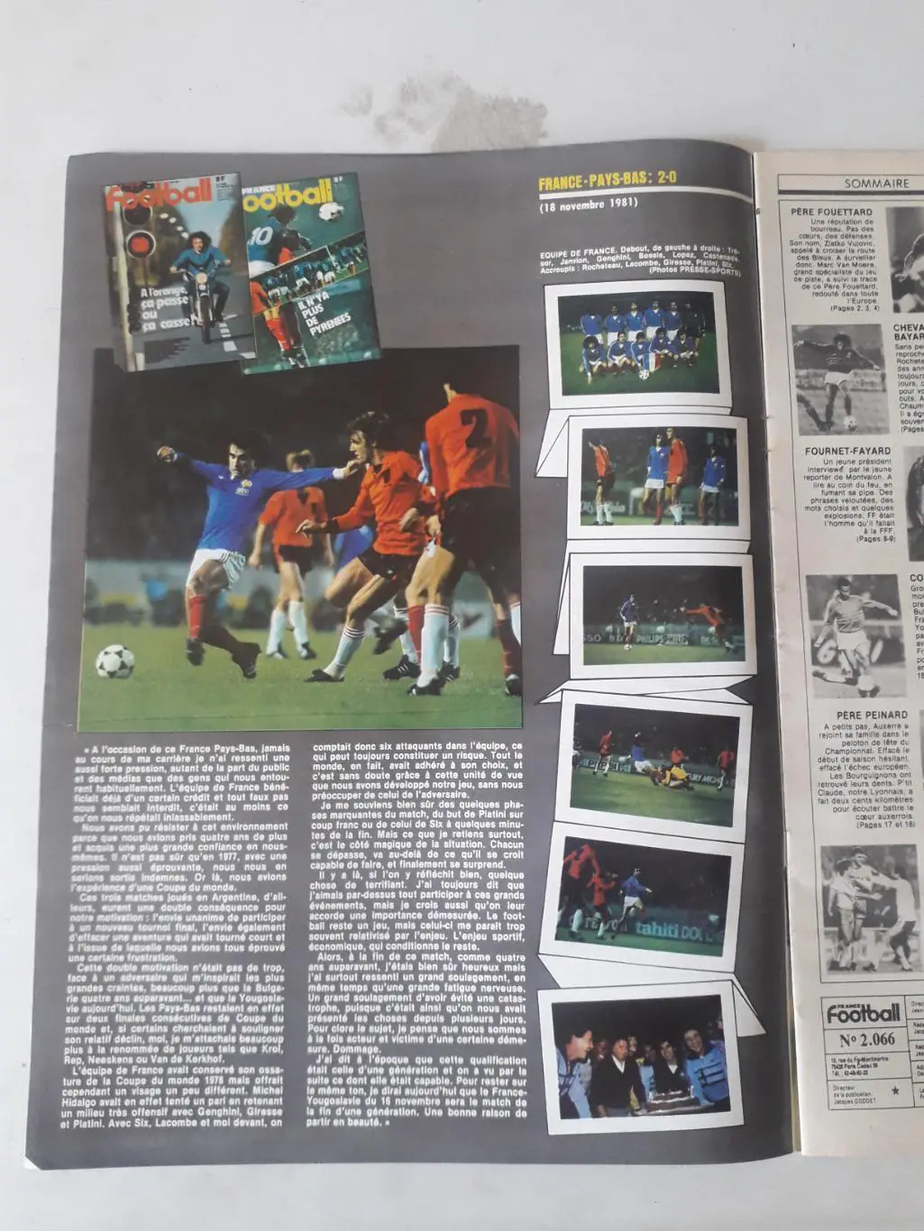 France Football 1985 nr.2066 3