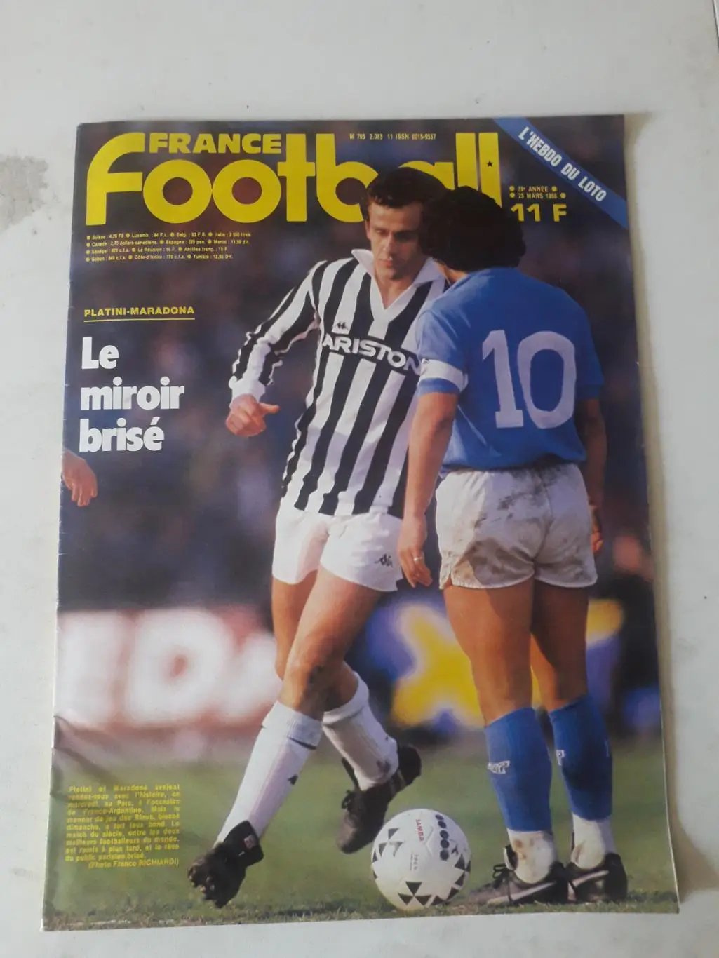 France Football 1986 nr.2085