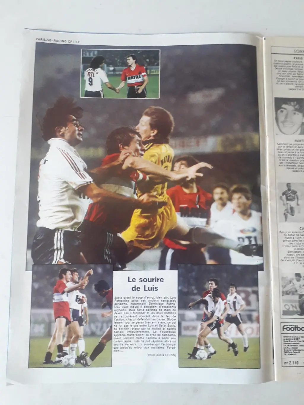 France Football 1986 nr.2110 2