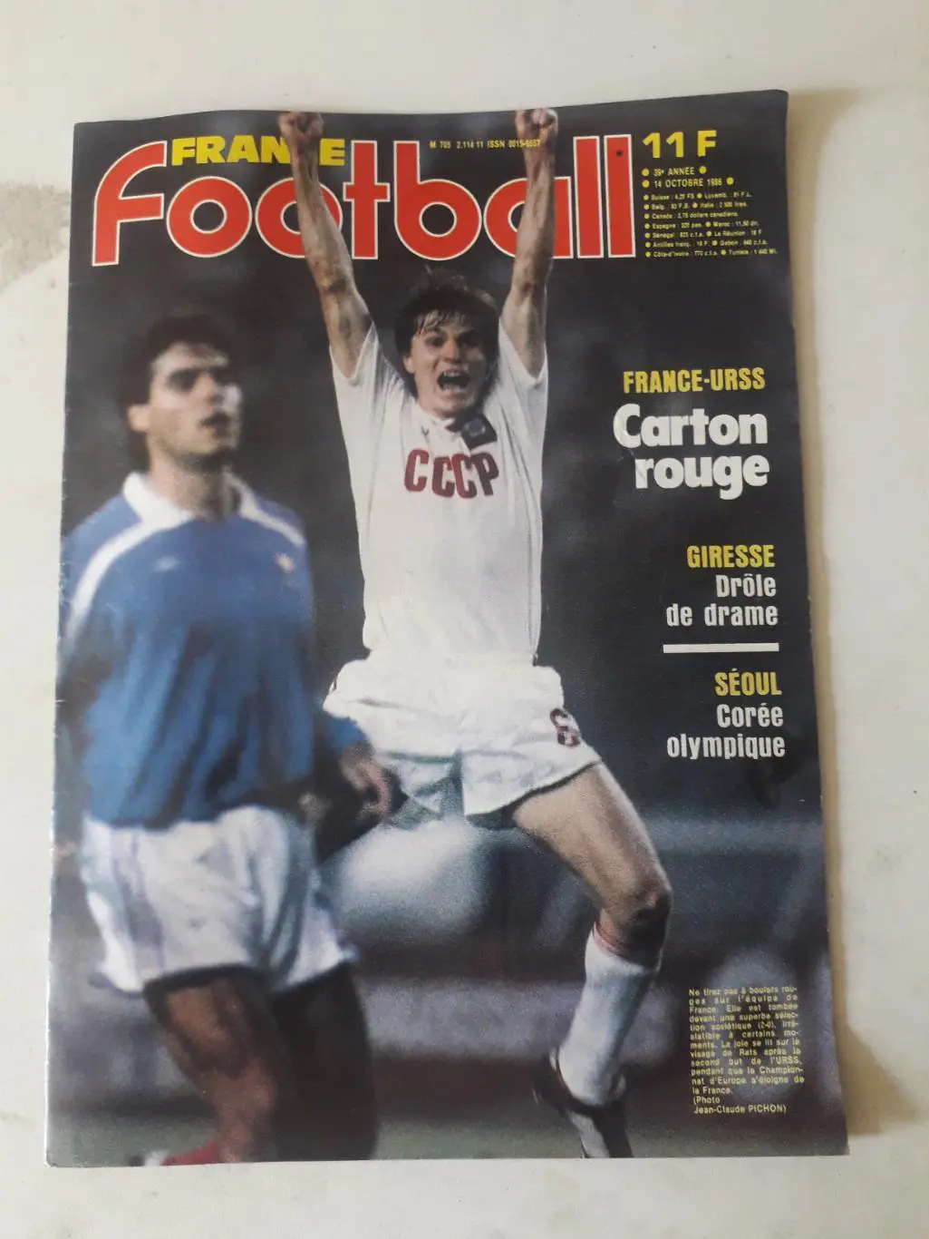 France Football 1986 nr.2114