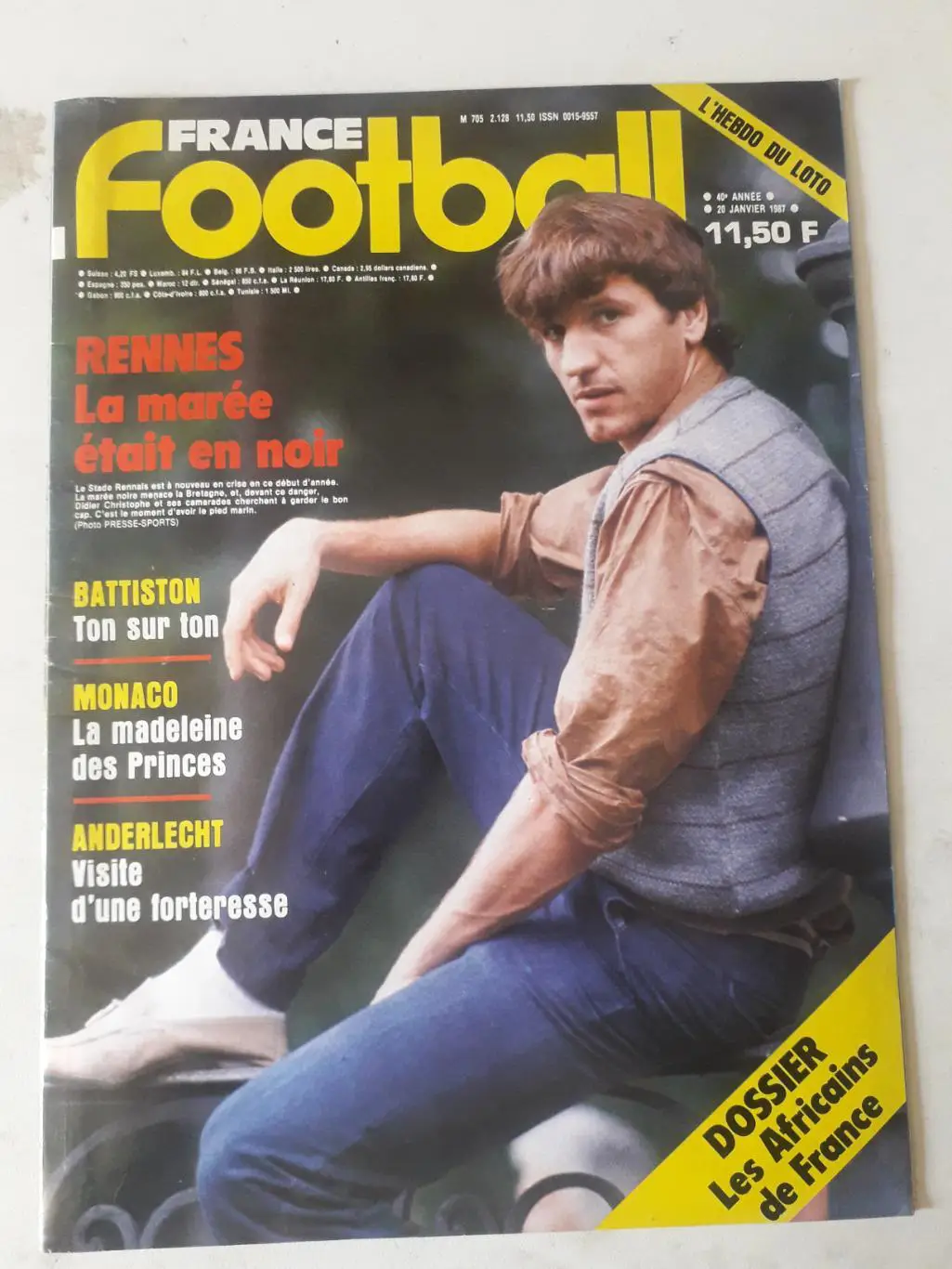 France Football 1987 nr.2128