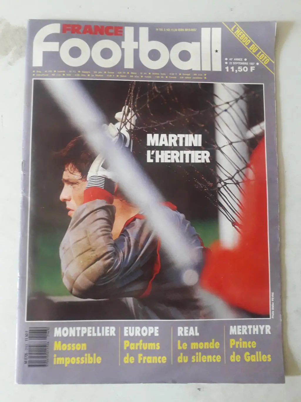 France Football 1987 nr.2163