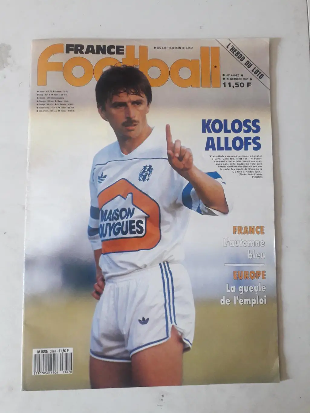 France Football 1987 nr.2167