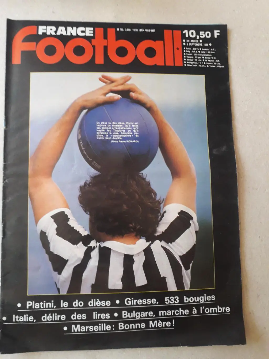 France Football 1985 nr.2056