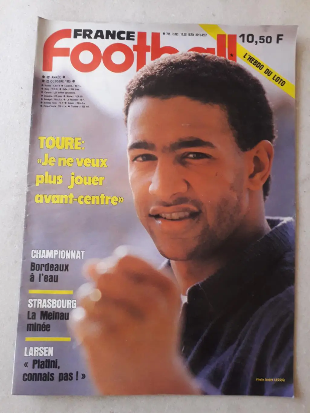 France Football 1985 nr.2063