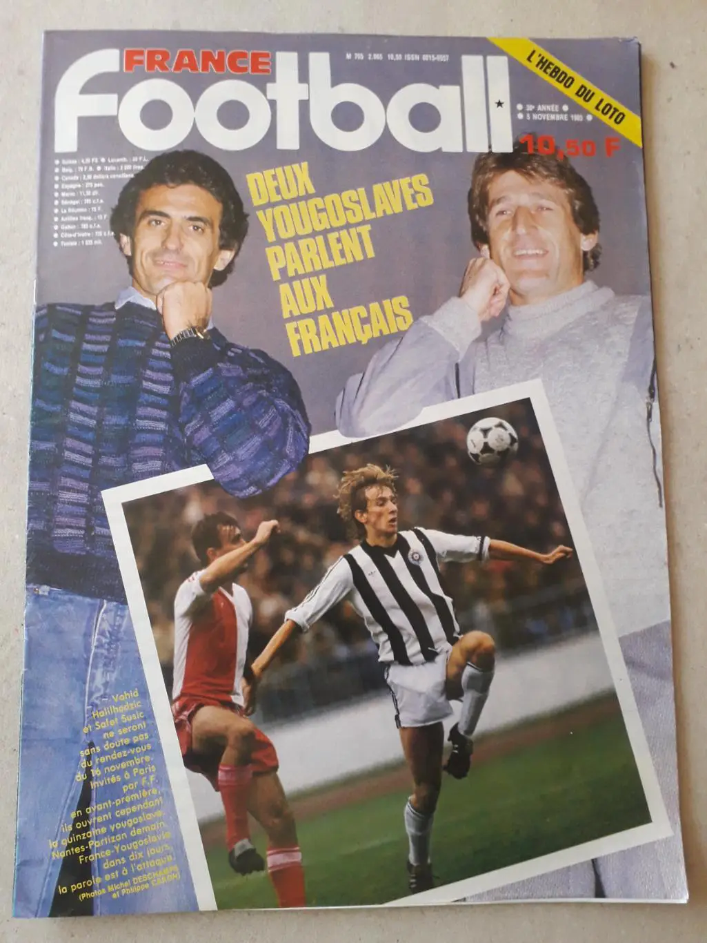 France Football 1985 nr.2065