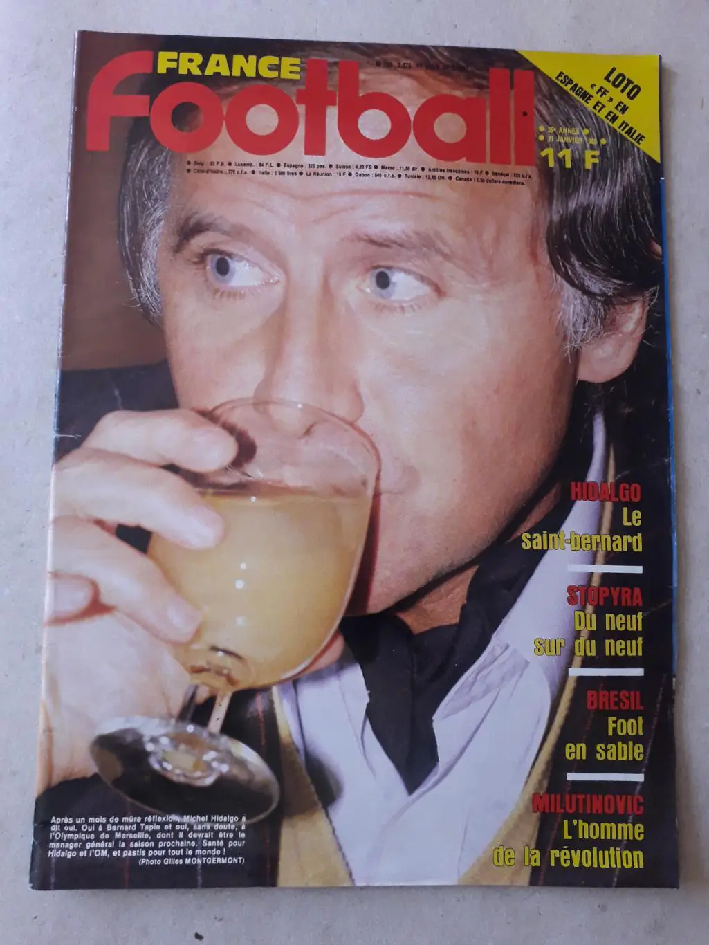 France Football 1986 nr.2076