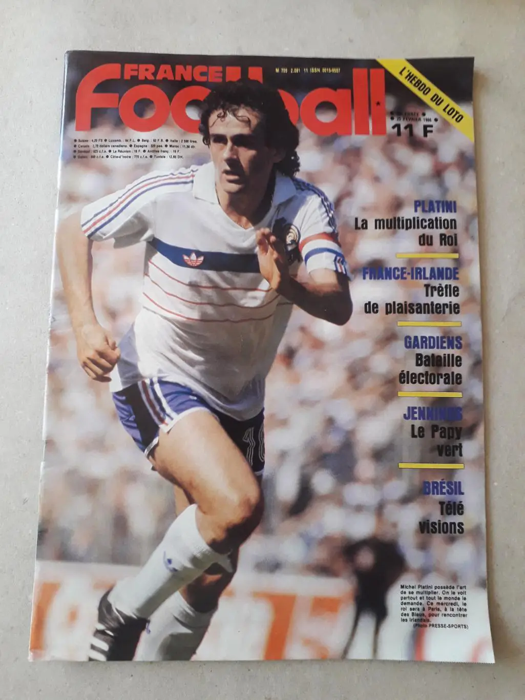 France Football 1986 nr.2081