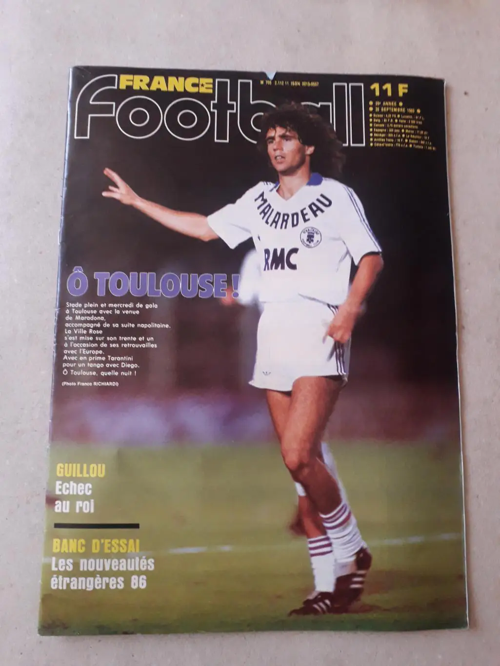 France Football 1986 nr.2112