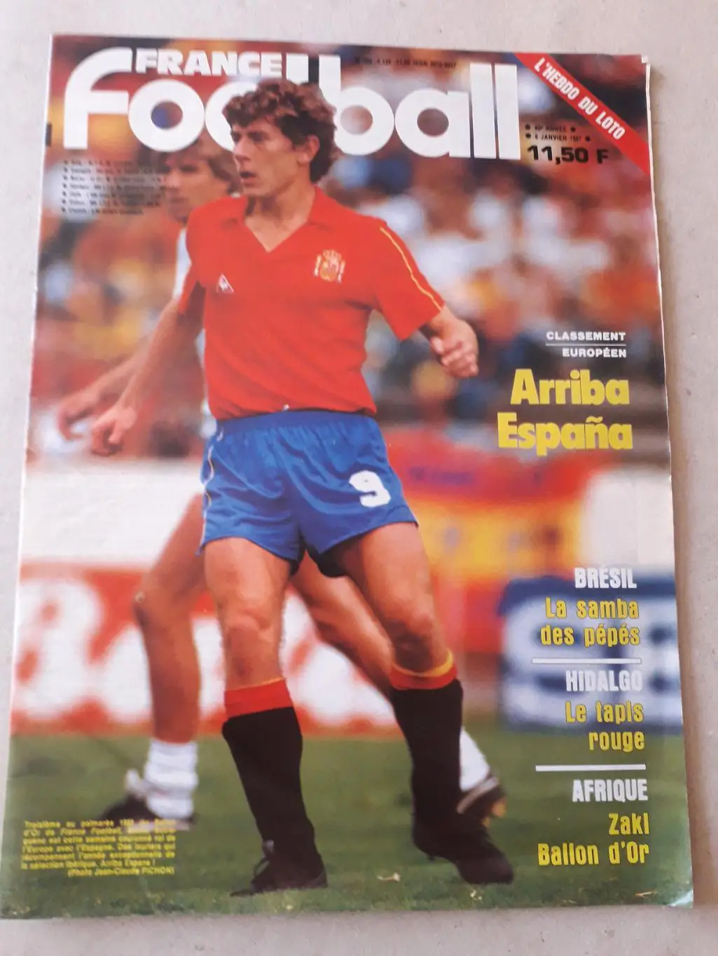 France Football 1987 nr.2126