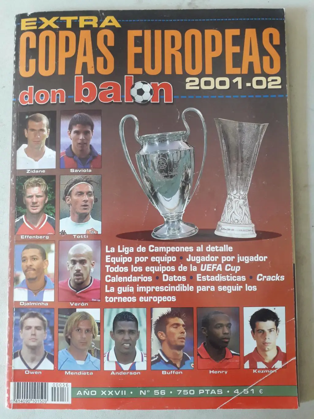 Don Balon Copas Europeas 2001/02