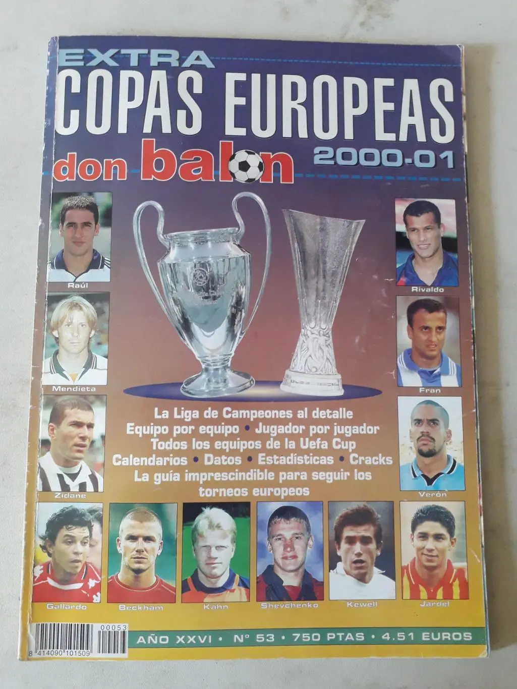 Don Balon Copas Europeas 2000/01