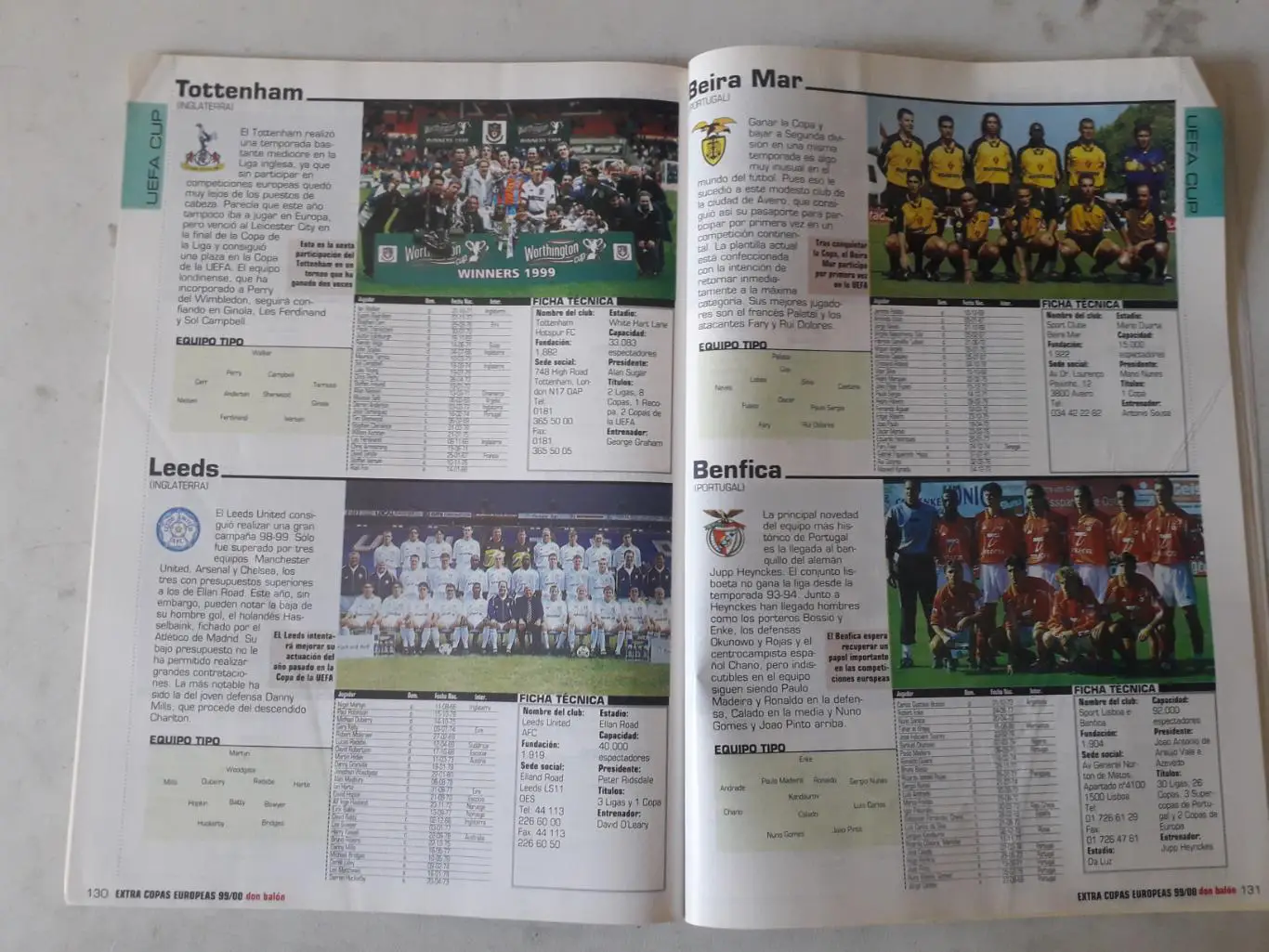 Don Balon Copas Europeas 1999/00 4