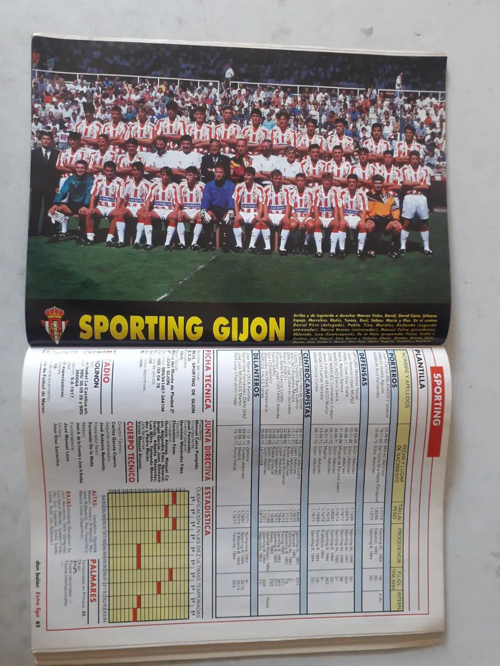 Don Balon extra liga 1994/95 1