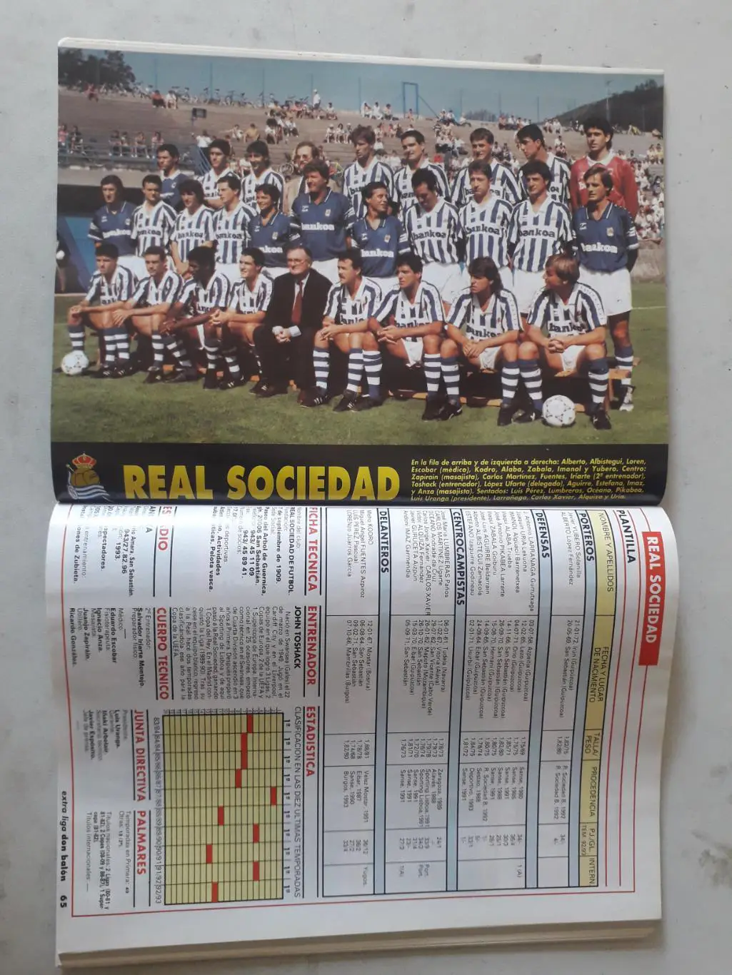Don Balon extra liga 1993/94 1